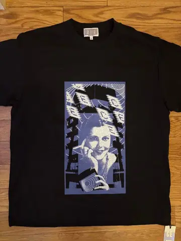 C.E CAVEMPT 그래픽T셔츠 블랙 새상품 미사용