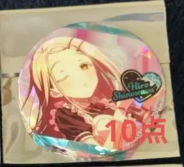 학마스 캔뱃지 발렌타인 시노자와 히로 세트