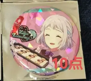 학마스 캔뱃지 발렌타인 카츠라기 리리야 세트