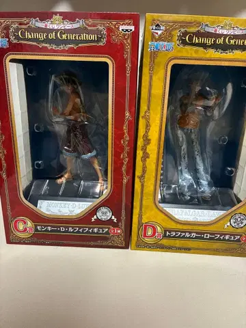 [ 미개봉 ] 원피스 제일복권 루피&로우 피규어 2체 세트