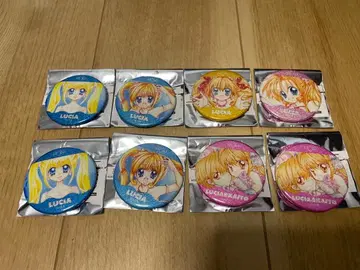 피치피치 글리터 캔뱃지 루치아 카이토