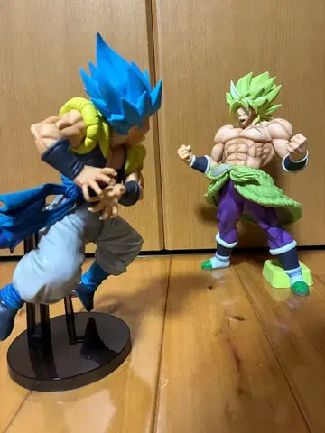 [ 2체 세트 묶음 ] 드래곤볼 피규어 오지터 블루 브로리