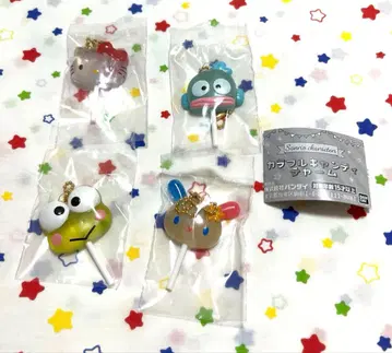 산리오 컬러풀 캔디 참 키티 한교동 케로피 우사하나