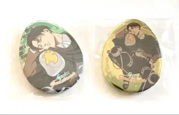 진격의 거인 리바이 구데타마 산리오 콜라보 캔뱃지