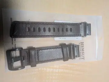 Hemsut Garmin Watch Leather Band 20mm