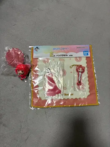 FRUITS ZIPPER 1번 복권 츠키아시 아마네 세트