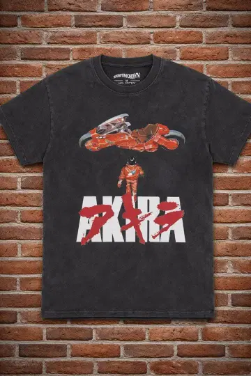 AKIRA 아키라 오토모 가츠히로 tee T 셔츠 가공 워시 빈티지