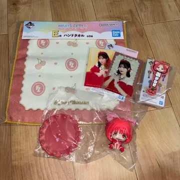 FRUITSZIPPER 제일복권 츠키아시 아마네 세트