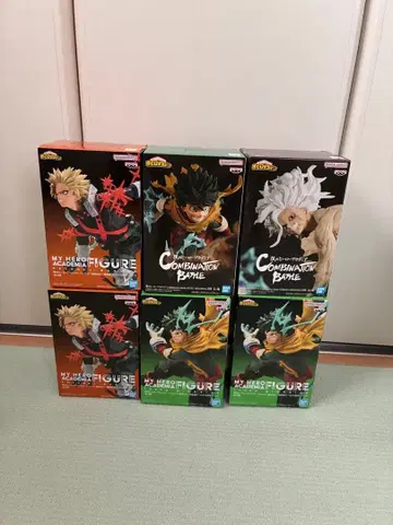 나의 히어로 아카데미아 피규어 6체 세트