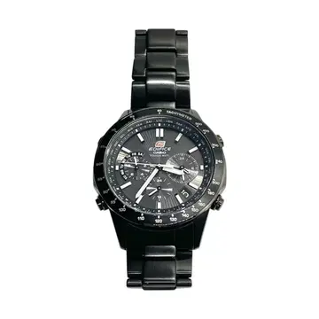 [ 전파 솔라 ] CASIO EDIFICE EQW-550 블랙