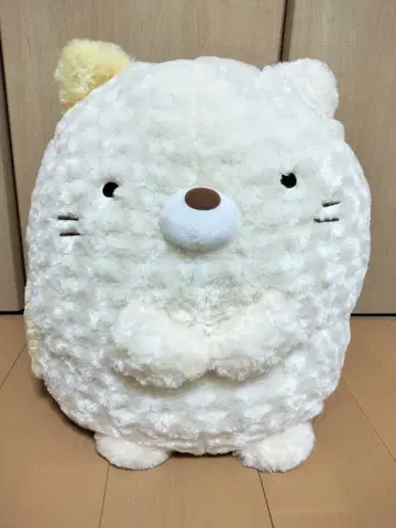 스미코구라시 보아 봉제 인형 XL 고양이 새상품급