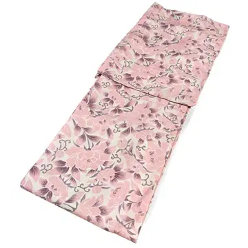 워셔블 기모노 완성품 단품 이중 기모노 코몬 폴리에스테르 평상복 핑크