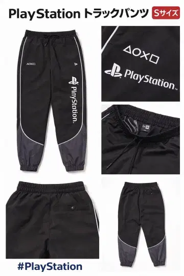 뉴에라 PlayStation 트랙 팬츠 오버 사이즈 S