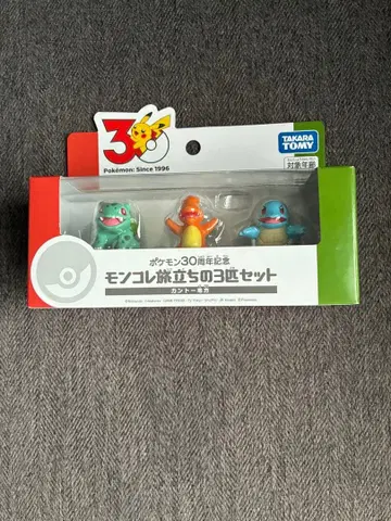 포켓몬 몬코레 출발의 3마리 세트 칸토
