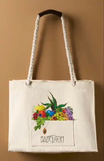 BABEL no TOH 로프 핸들백 MGA 미세스 그린애플