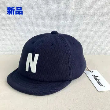 미사용 새상품 Jackman GG Rib BB Cap 네이비 프리 사이즈