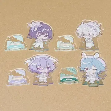 앙스타 애니카페 아크릴 스탠드 에스 칸나 유메 라이카 4개