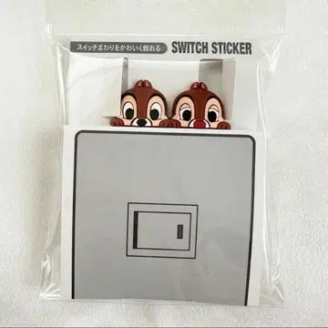 칩 앤 데일 씰 스티커 전기 스위치용