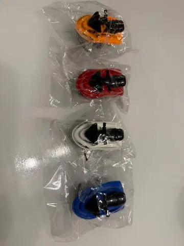 미니 제트스키 4개 세트 풀백 마린 바이크