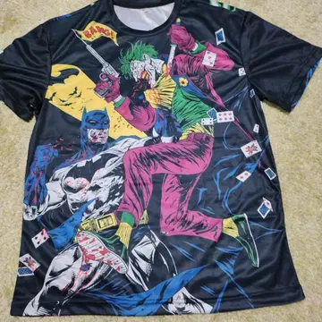 배트맨 조커 저지 원단 T셔츠 올 패턴