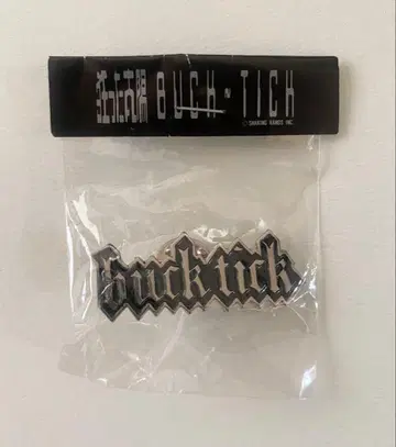 새상품 BUCK-TICK 광기의 태양 투어 핀 배지