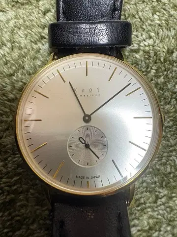 knot 아날로그 손목시계 MADE IN JAPAN