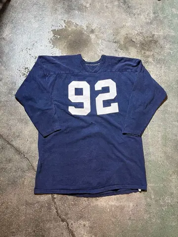 1960s vintage 넘버링 풋볼 T셔츠