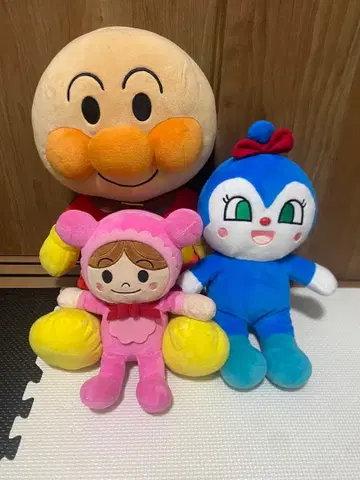 호빵맨 뮤지엄 구매 봉제 인형 세트