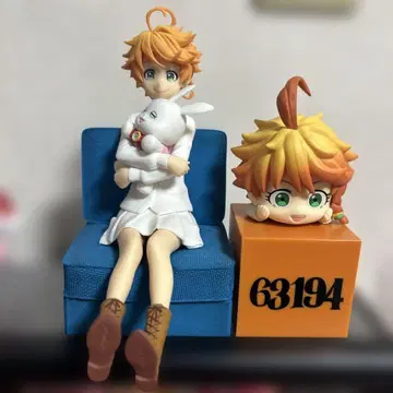 엠마 피규어 약속의 네버랜드 2개 세트