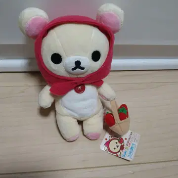 리락쿠마 코리락쿠마 봉제 인형 딸기
