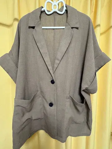 LOWRYS FARM 바스켓 자켓 반팔 봄/여름