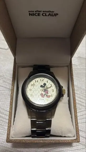 one after another NICE CLAUP 미키 손목시계