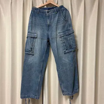 NAUTICA 데님 와이드 팬츠