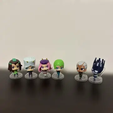 죠죠콜렉션 6부 6체 세트 캡슐 피규어 컬렉션 모음