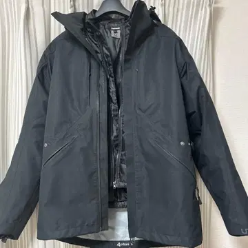 Kawasaki 블랙 다운 자켓 L 사이즈