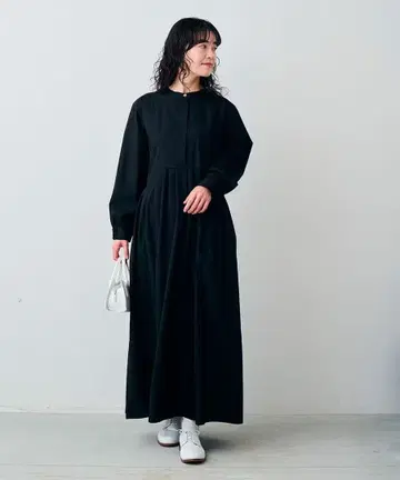 펠리시모 시오리쨩과 함께 만든 어른의 긴팔 드라마틱 원피스