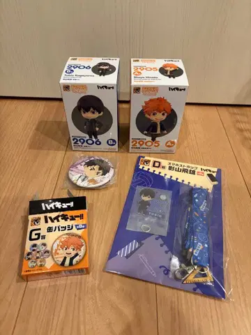 하이큐!! 1번 복권 a상 b상 d상 g상 카게야마 토비오 히나타 쇼요