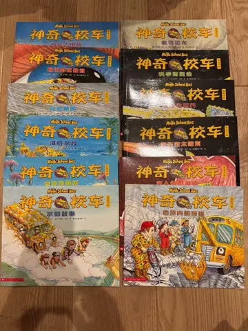 신기한 스쿨버스 전 10권 세트 중국어판