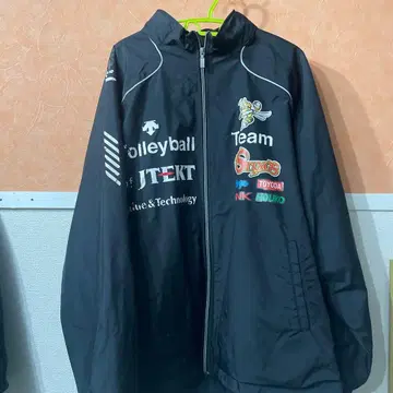 JTEKT 배구 팀 자켓 블랙