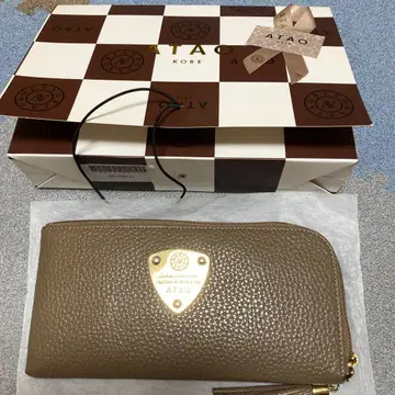 ATAO 장지갑 리모켈리 L자 지퍼