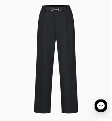 Bibiy 홀스빗 슬랙스 블랙