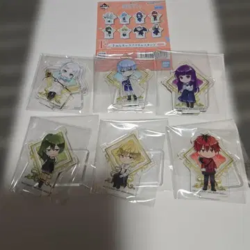 제일복권 장송의 프리렌 F상 큥캐러 아크릴 스탠드 6개 세트