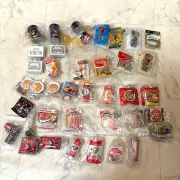 레어! 가챠 캡슐 토이 미니어처 음식계 식품계 음료계 묶음 판매