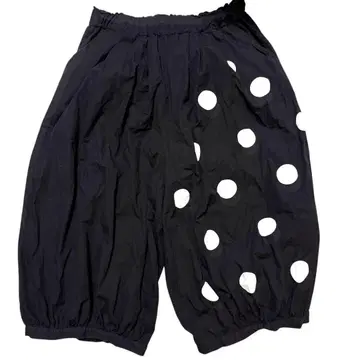 B868 도트 무늬 벌룬 사루엘 와이드 팬츠 새상품급