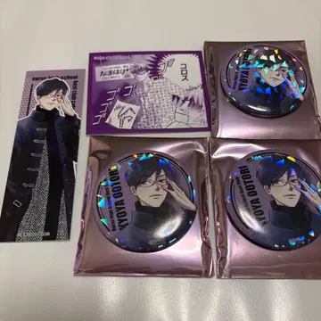 오란고교 호스트부 카페 홀로그램 캔뱃지 오오토리 쿄야 특전 책갈피 카드