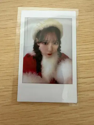 츠키아시 아마네 프린트 폴라로이드 크리스마스