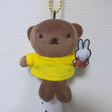 미피 & 프렌즈 봉제 인형 키링 키체인 보리스 3