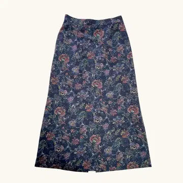 [ 고급 ] Lois CRAYON 꽃무늬 타이트 스커트 롱 클래시컬