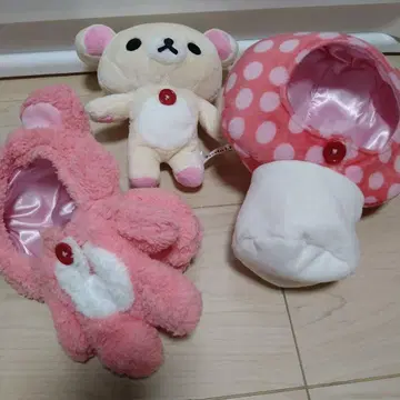 리락쿠마 코리락쿠마 봉제 인형 인형옷 버섯 다람쥐