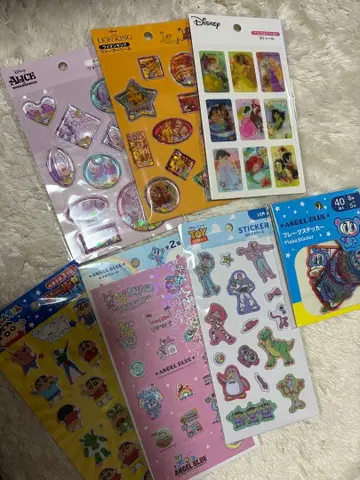 세리아 워터 씰 엔젤 블루 토이스토리